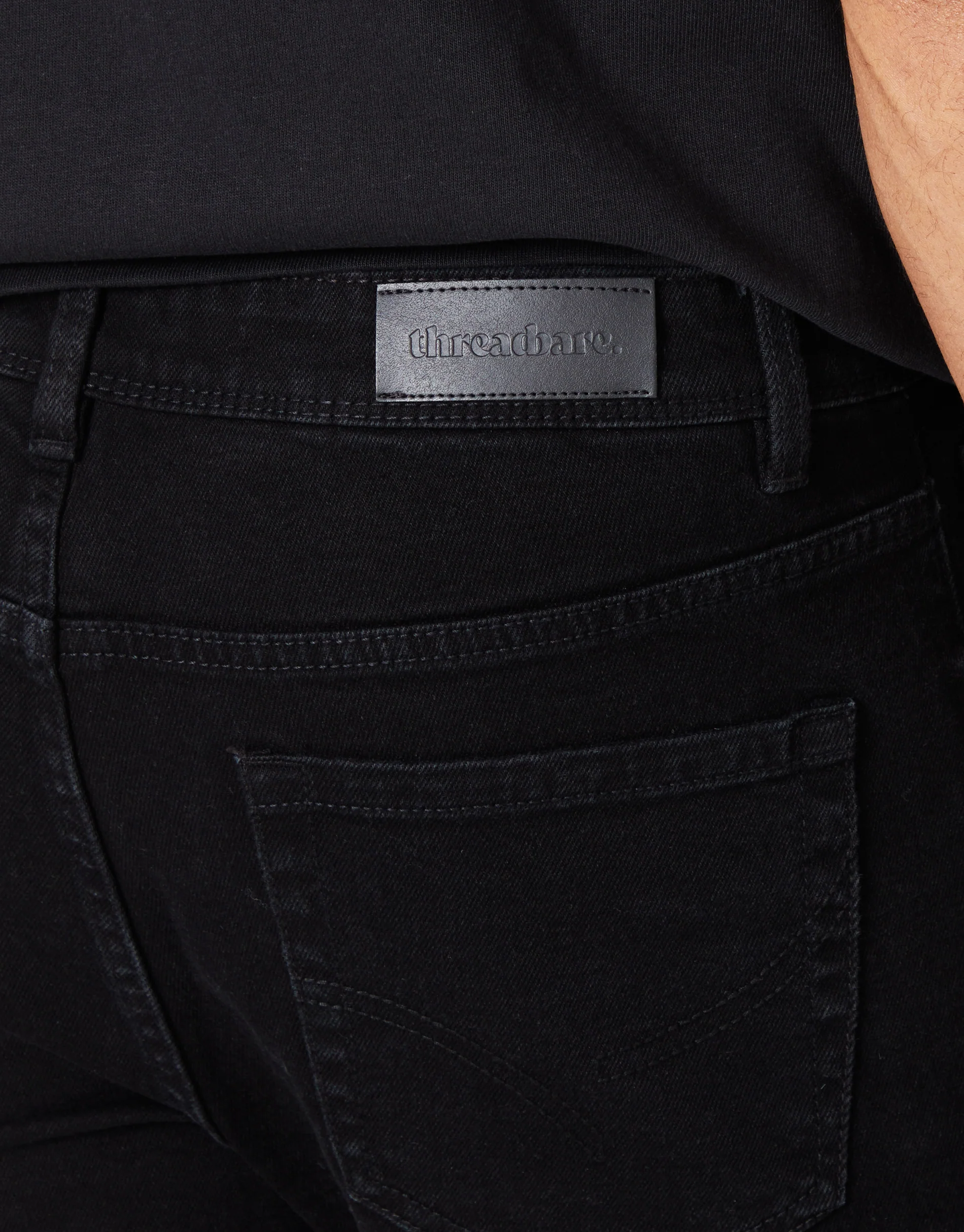 Skinny Fit Jeans in Black - Image 4