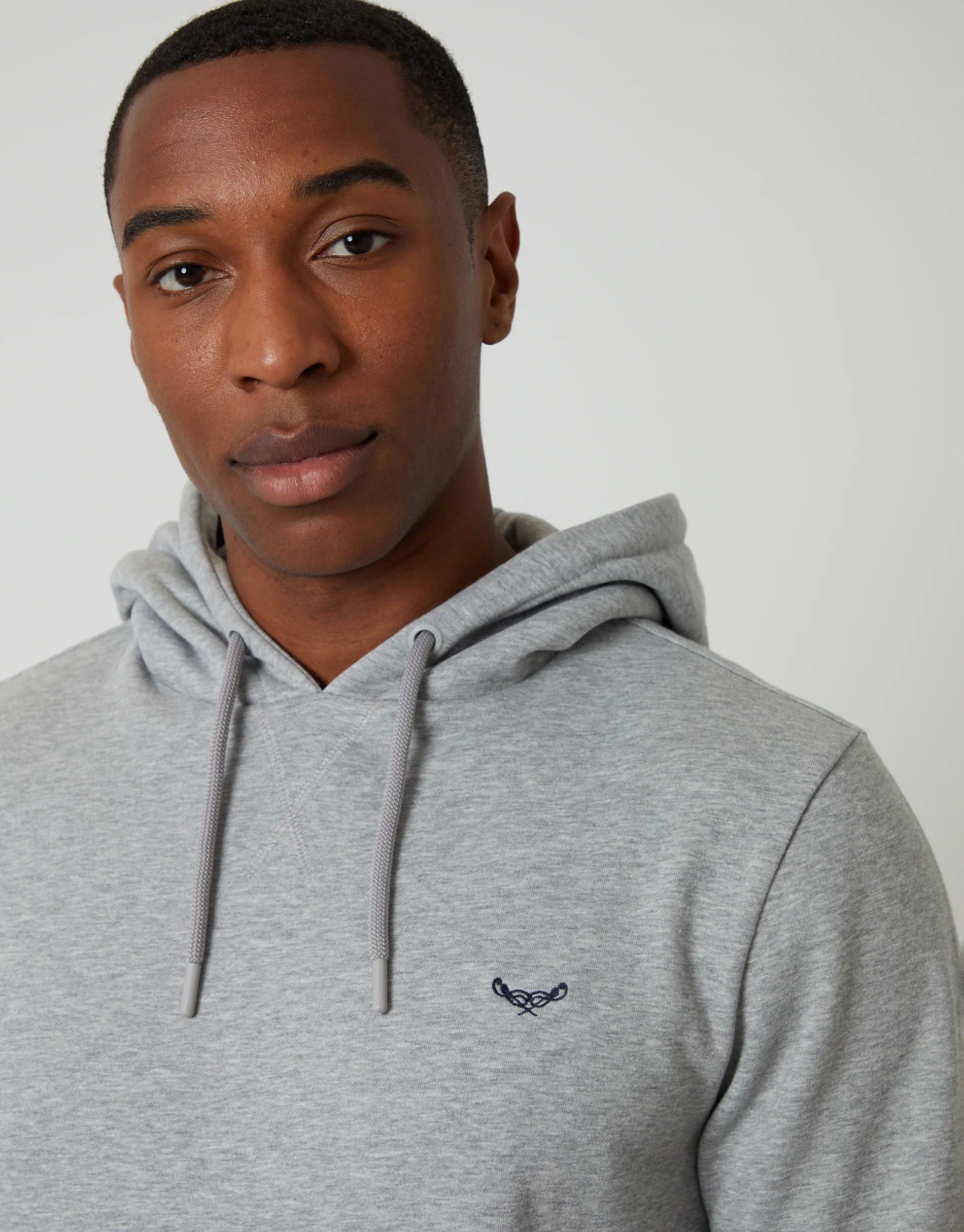 Overhead Hoodie in Grey Marl - Image 4