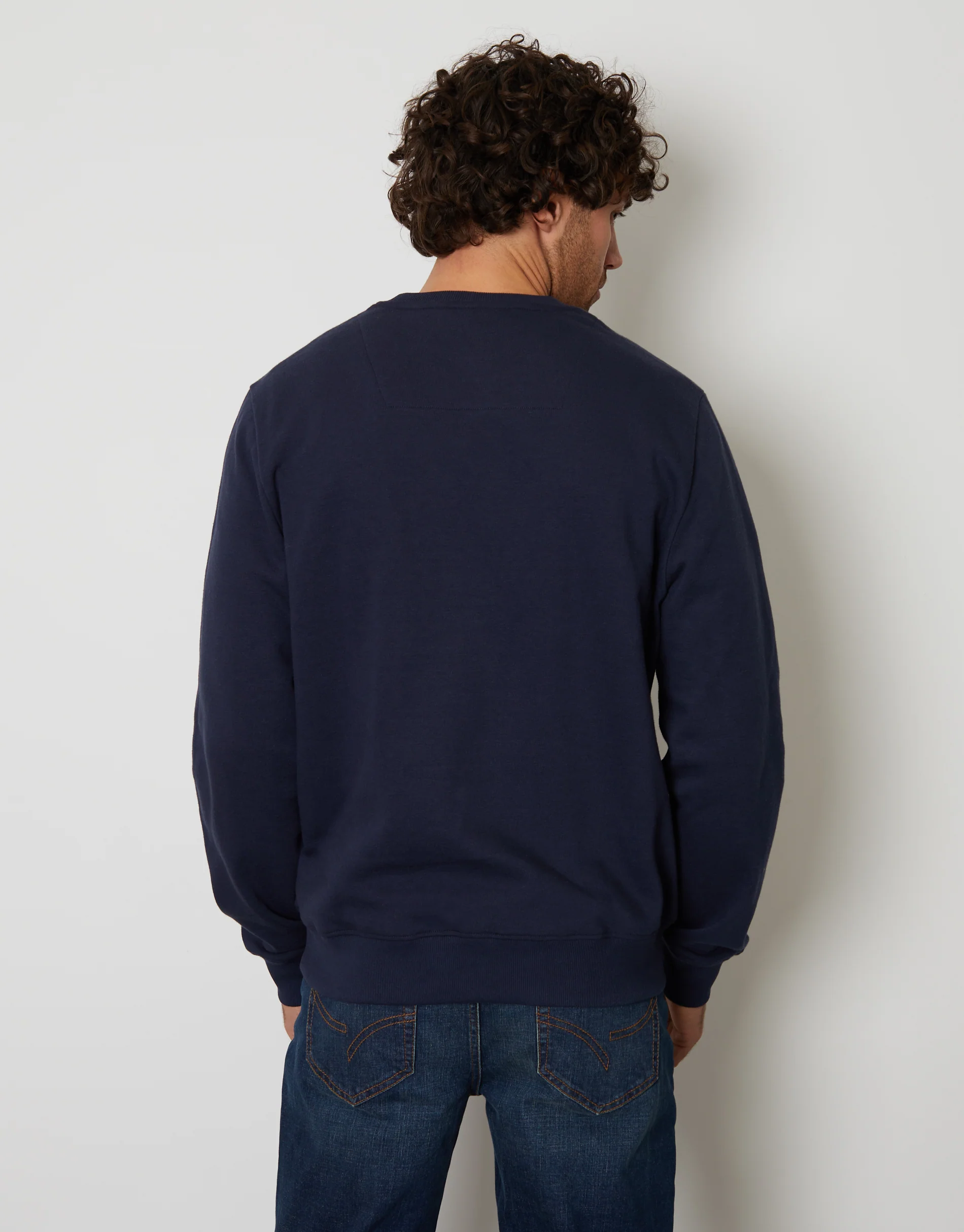 3 Pack Crew Neck Sweatshirts in Dark Mix - Image 3