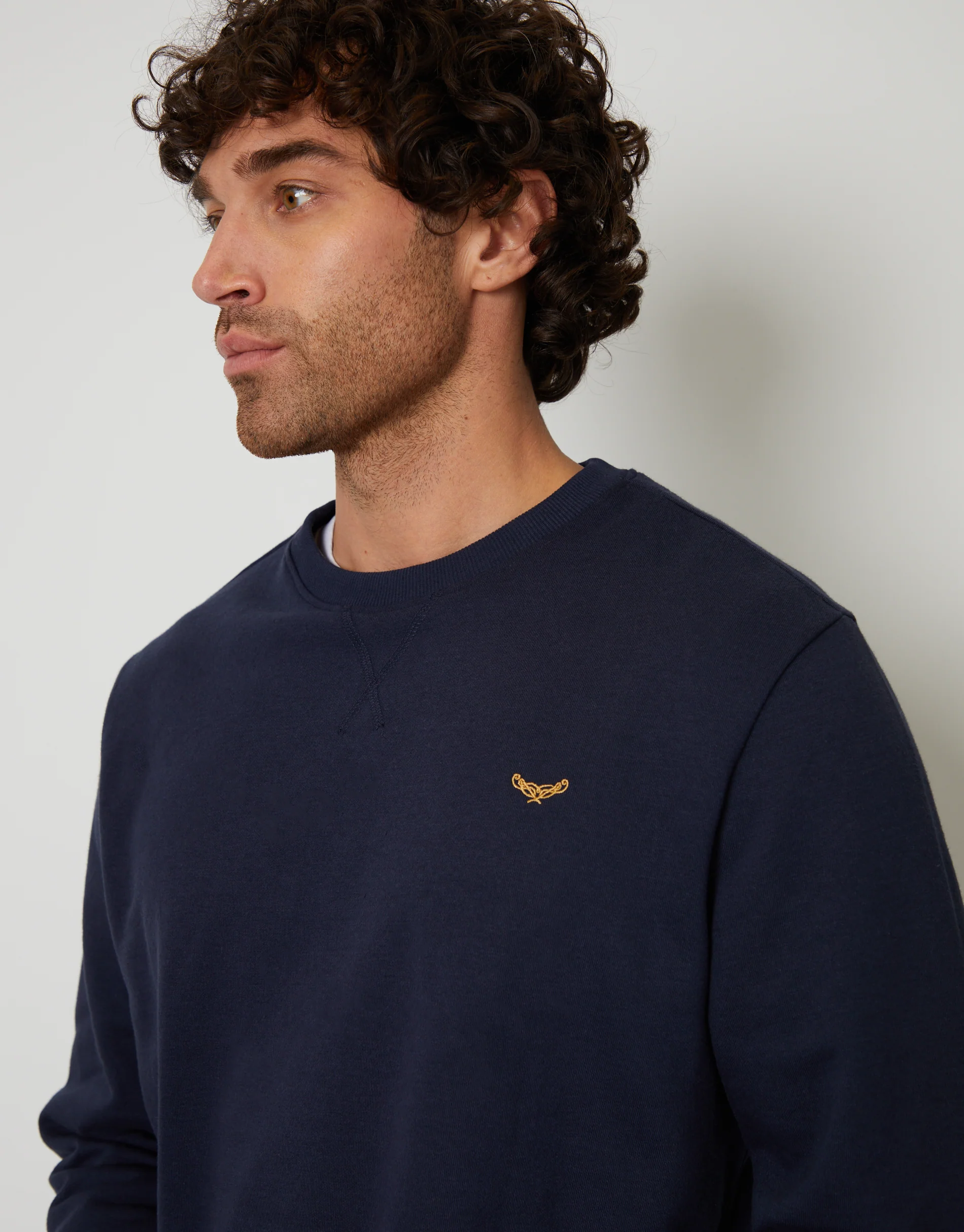 3 Pack Crew Neck Sweatshirts in Dark Mix - Image 5