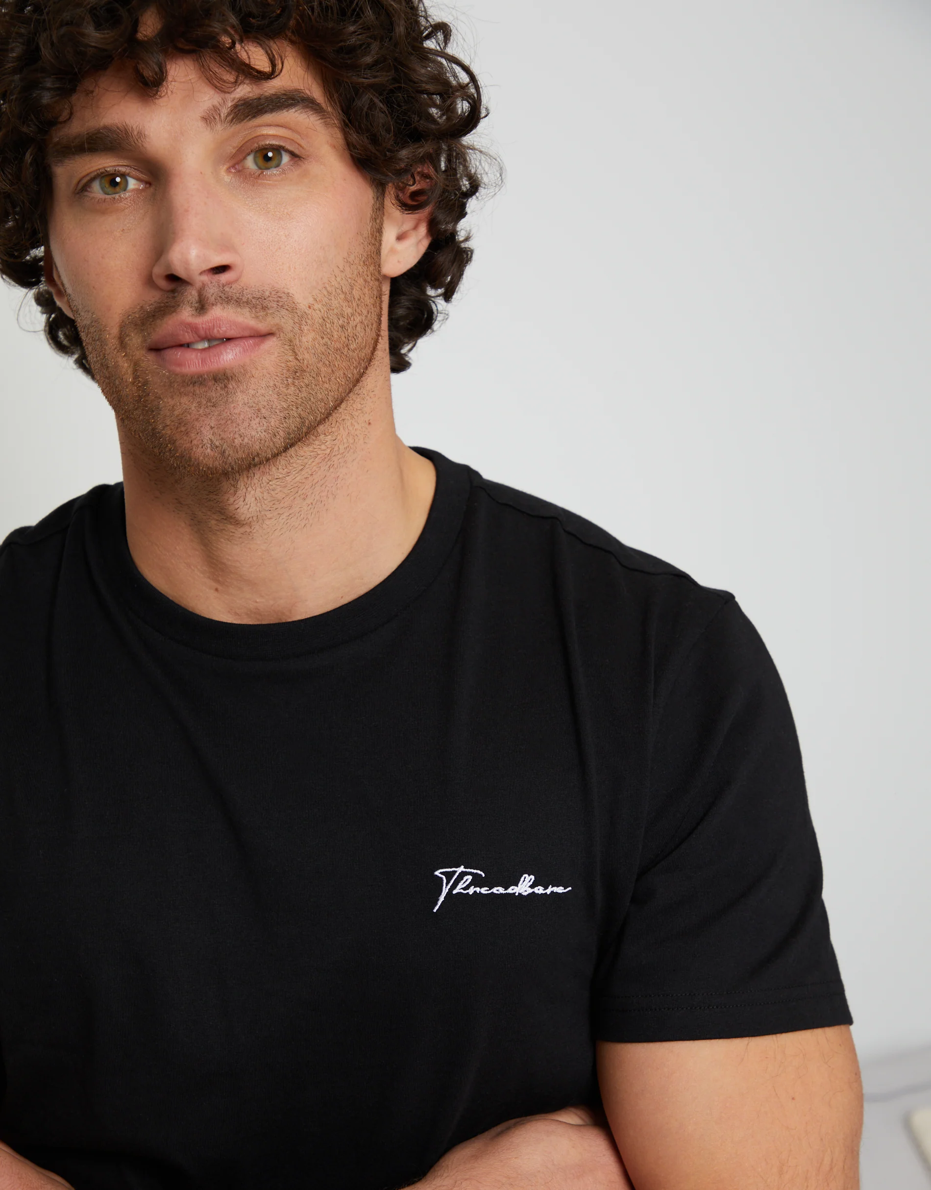 Script Logo Lounge Set in Black - Image 4