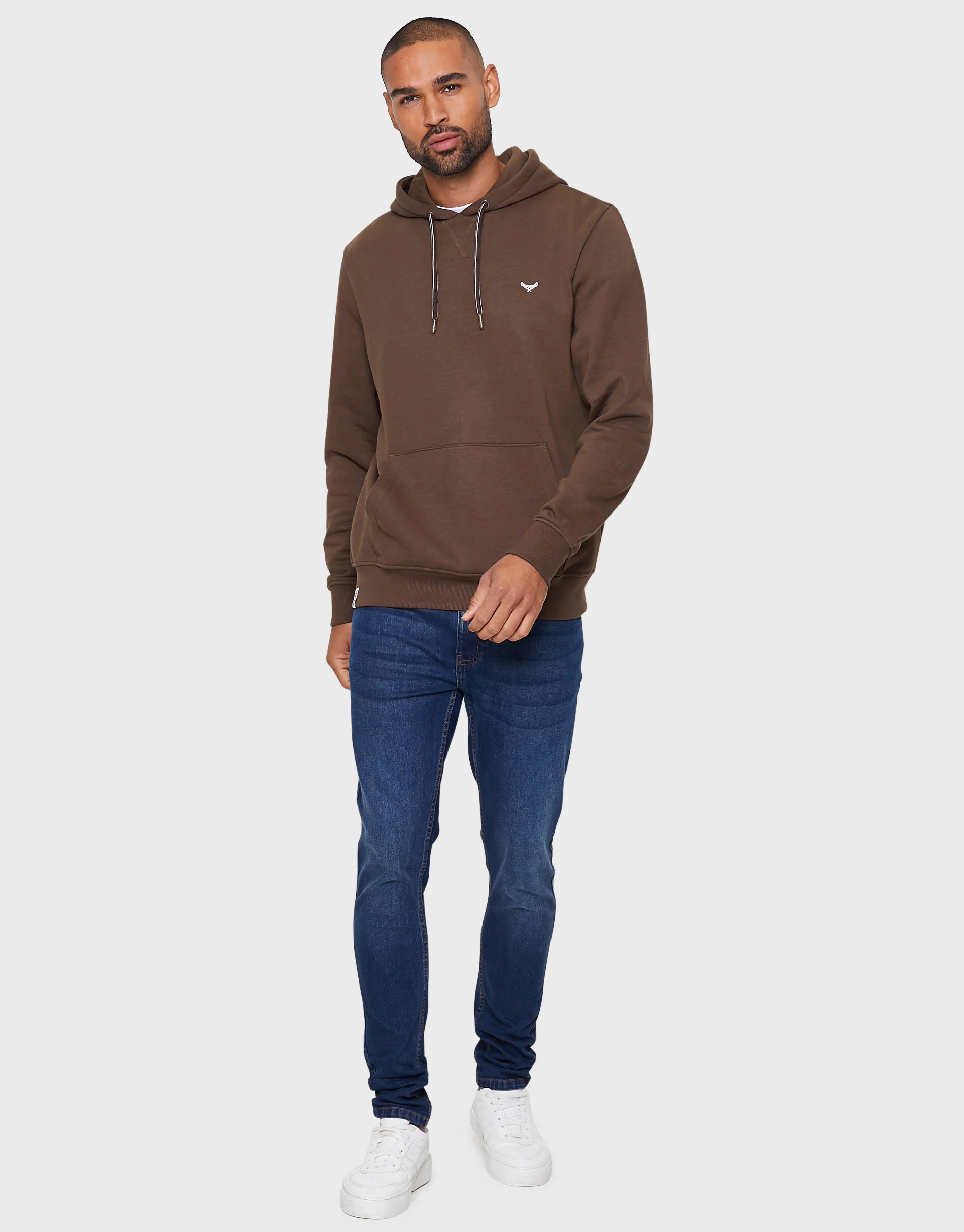 Overhead Hoodie in Chocolate Brown - Image 3