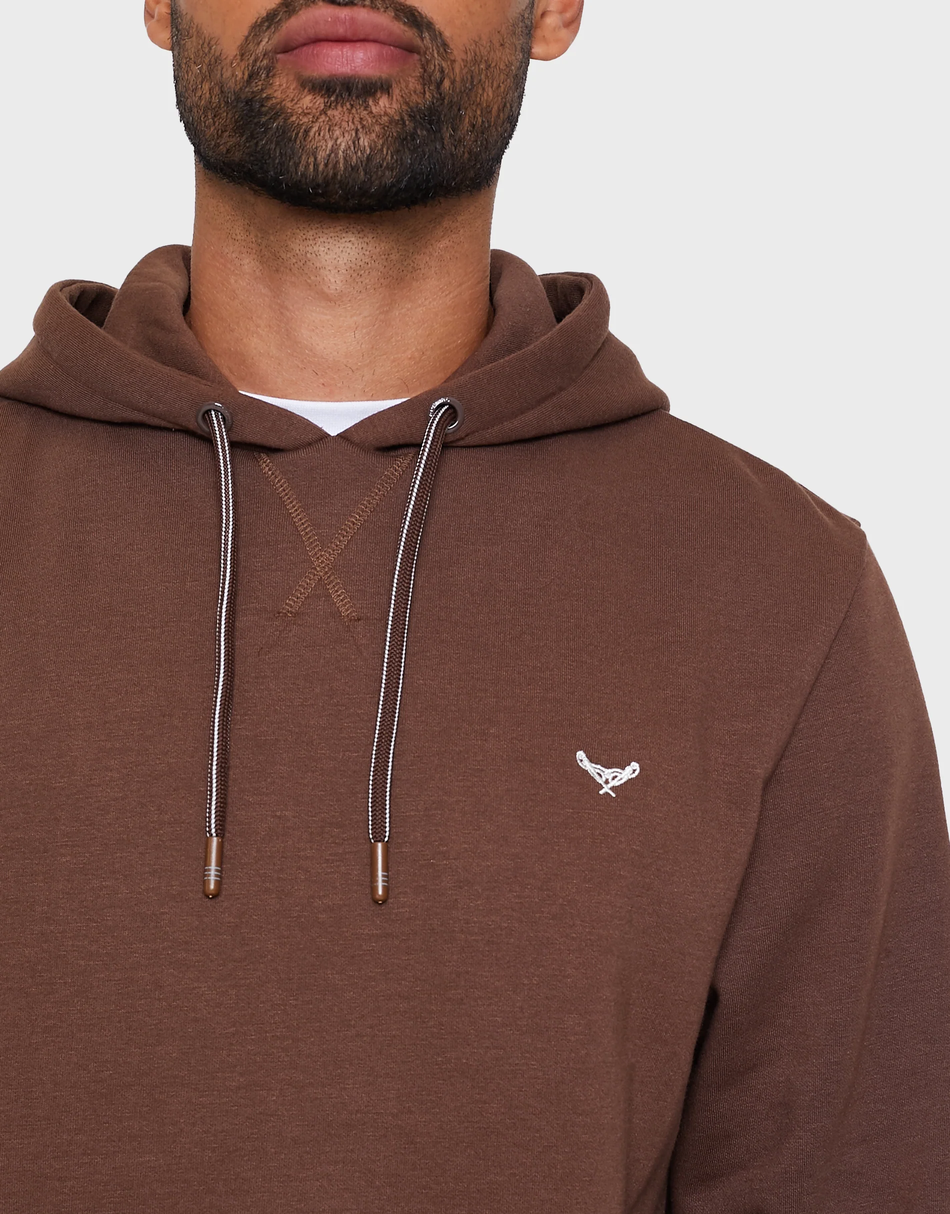Overhead Hoodie in Chocolate Brown - Image 4