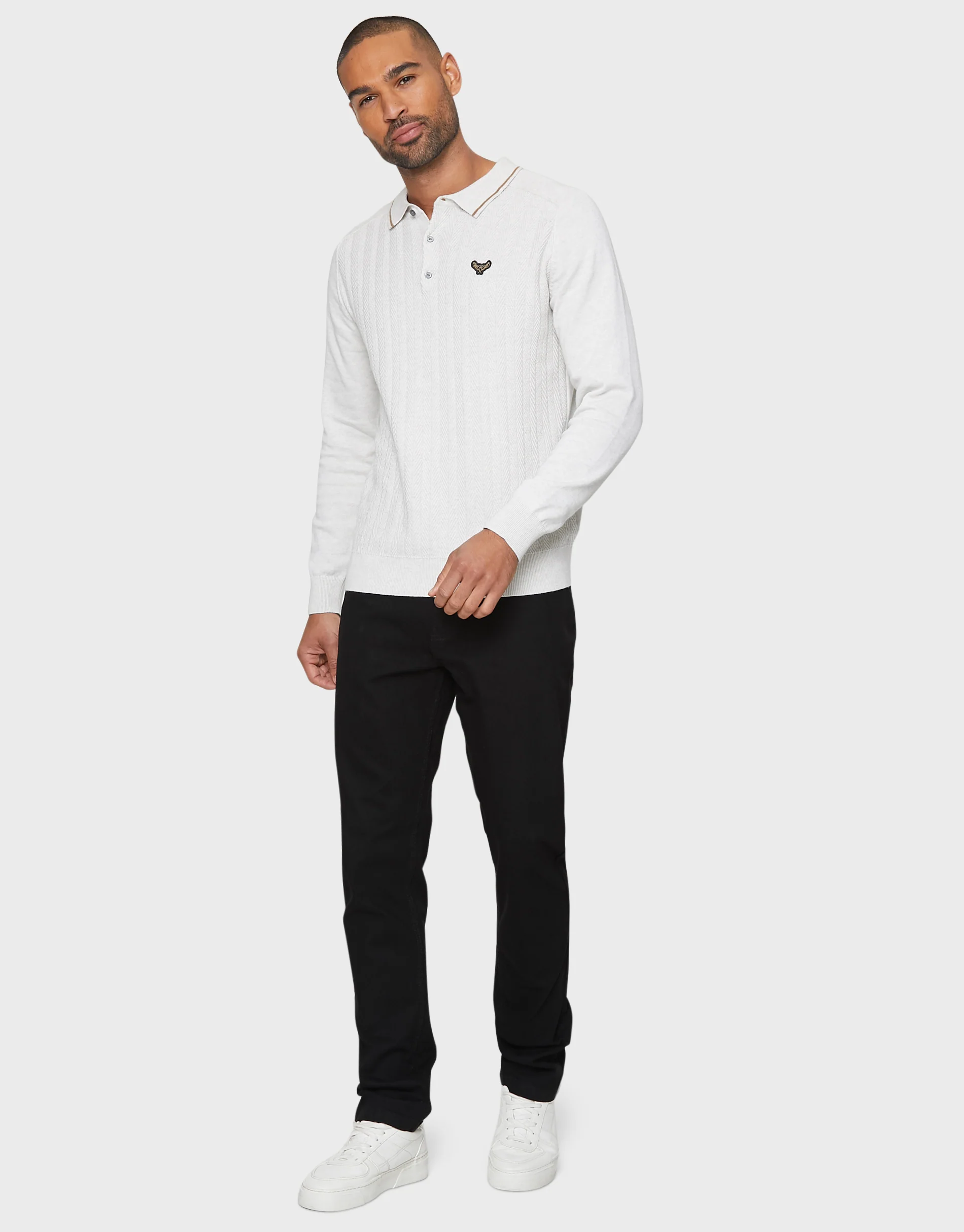 Slim Fit Jeans in Black - Image 3