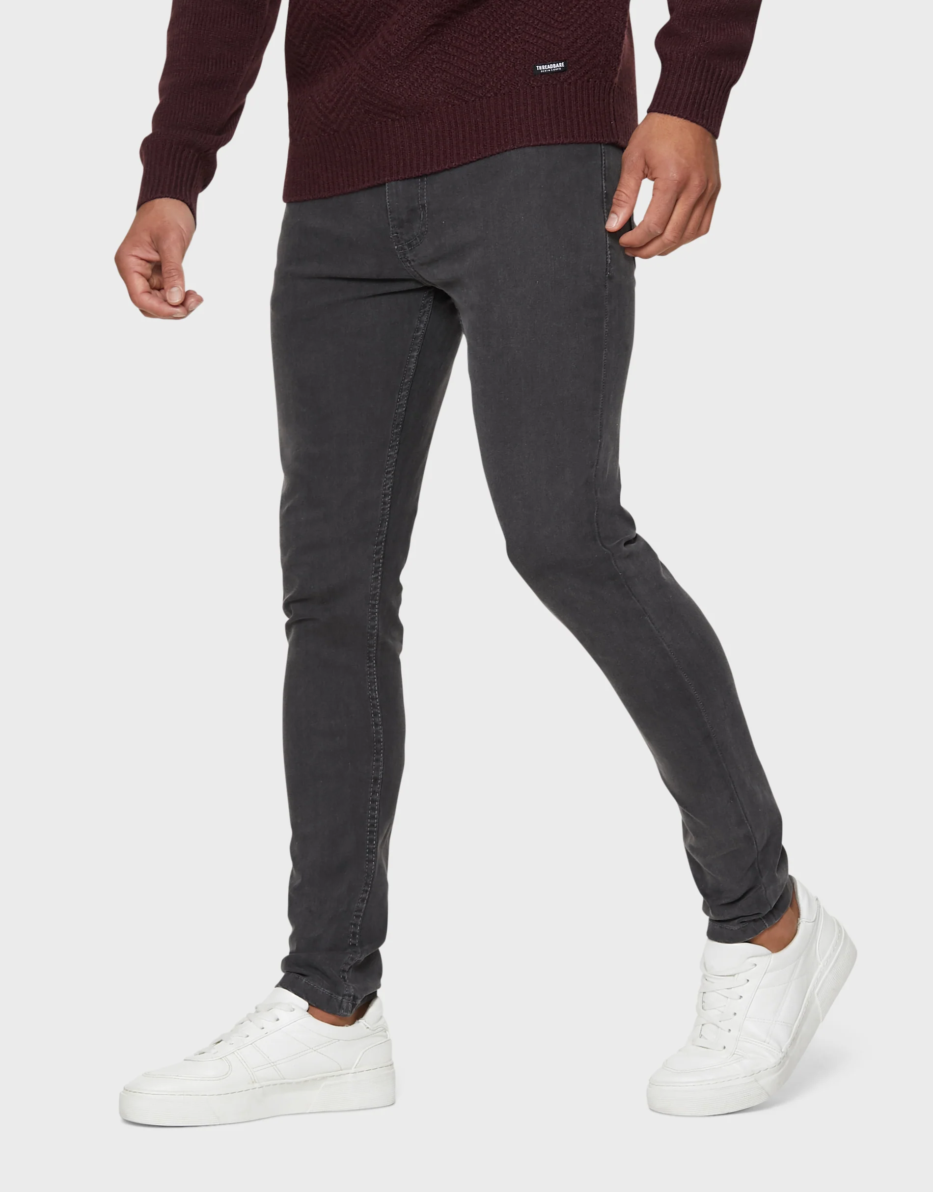 Super Skinny Jeans in Grey