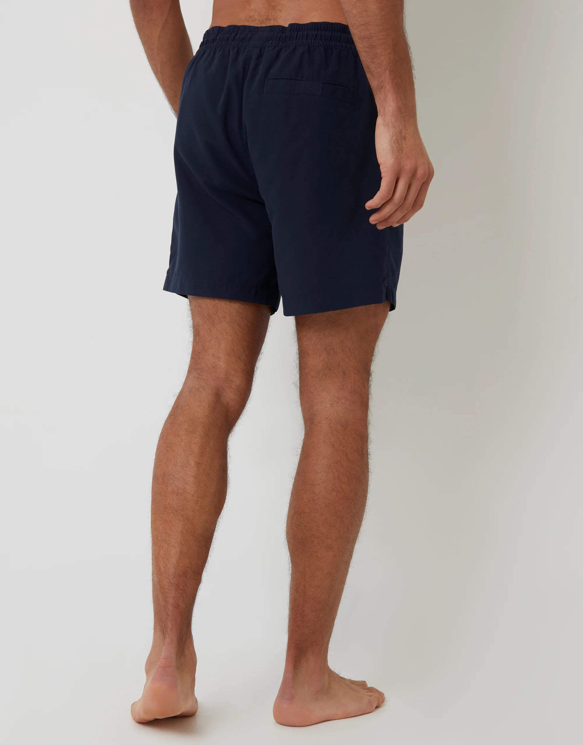 Print Swim Shorts Set in Navy & Geo - Image 3