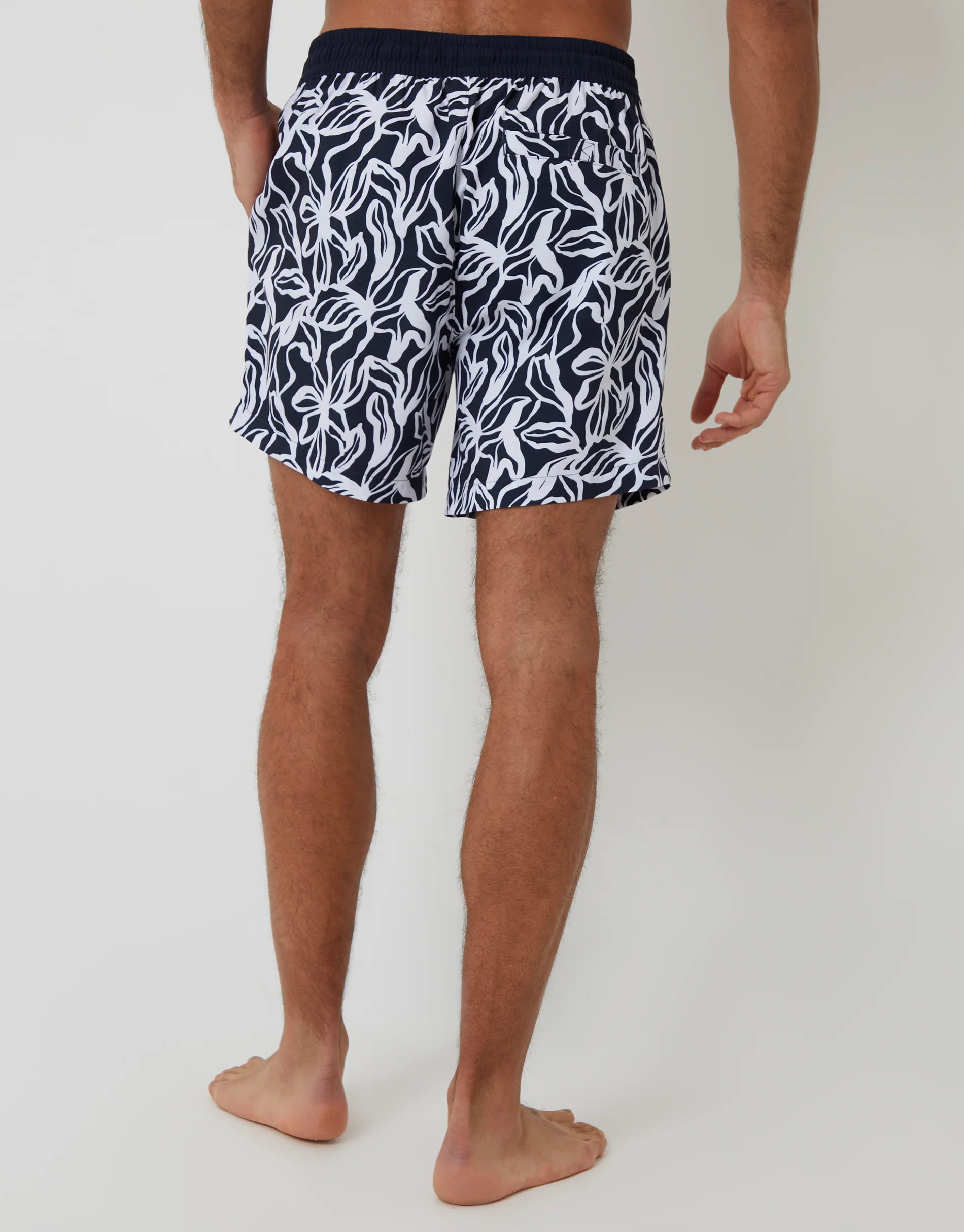2 Pack Mix Swim Shorts in Navy - Image 4