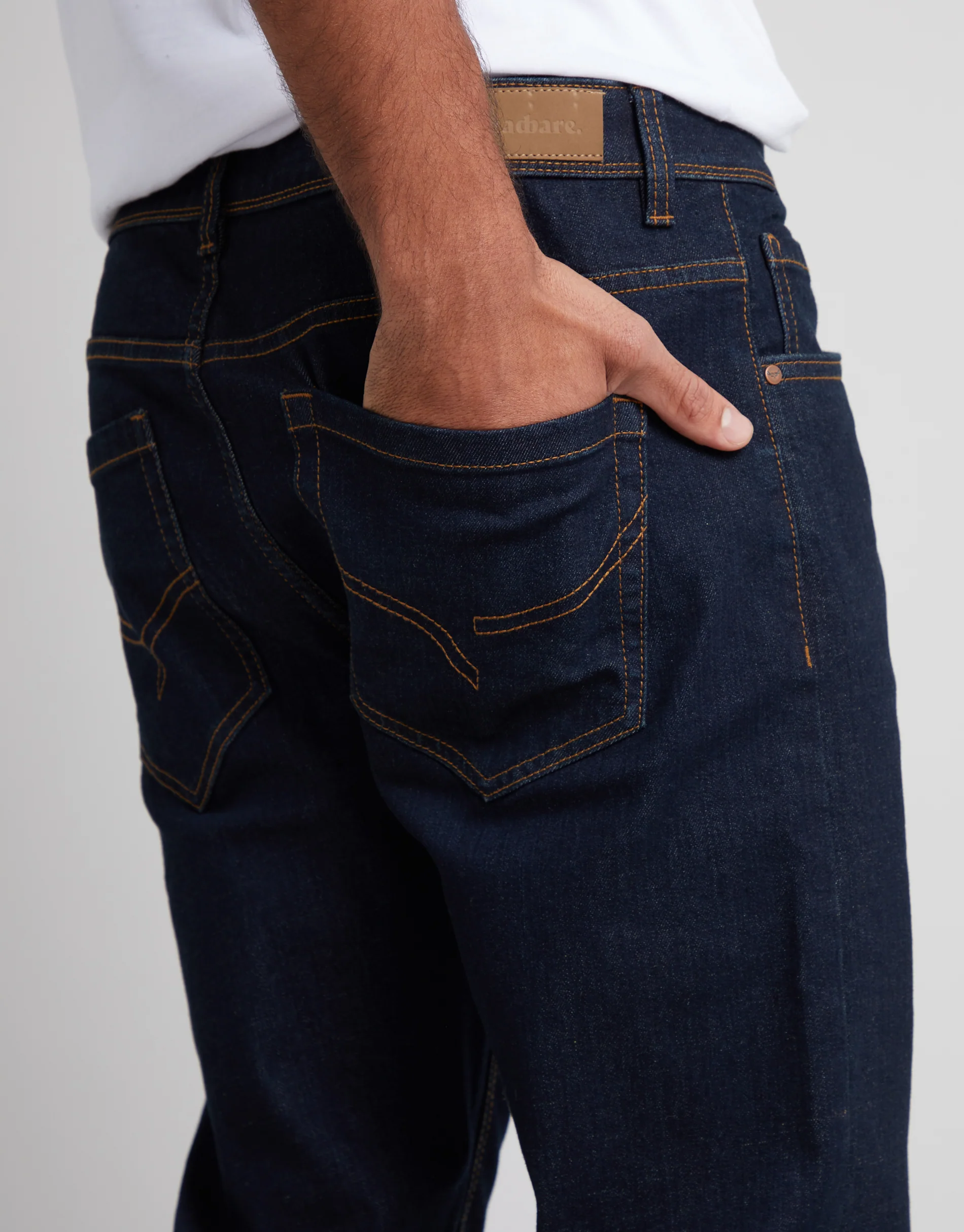 Slim Fit Jeans in Rinse Wash - Image 4