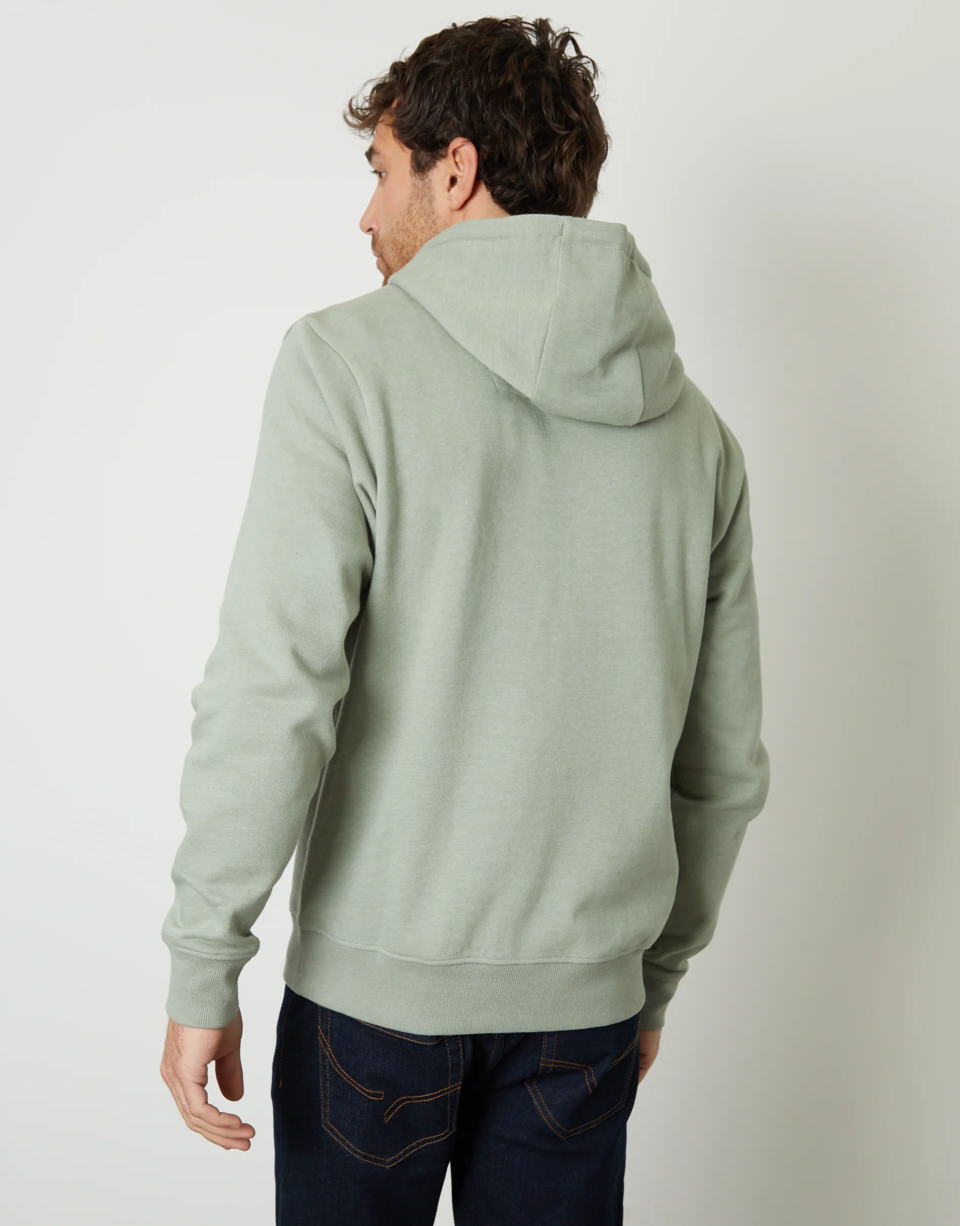 Overhead Hoodie in Sage Green - Image 2