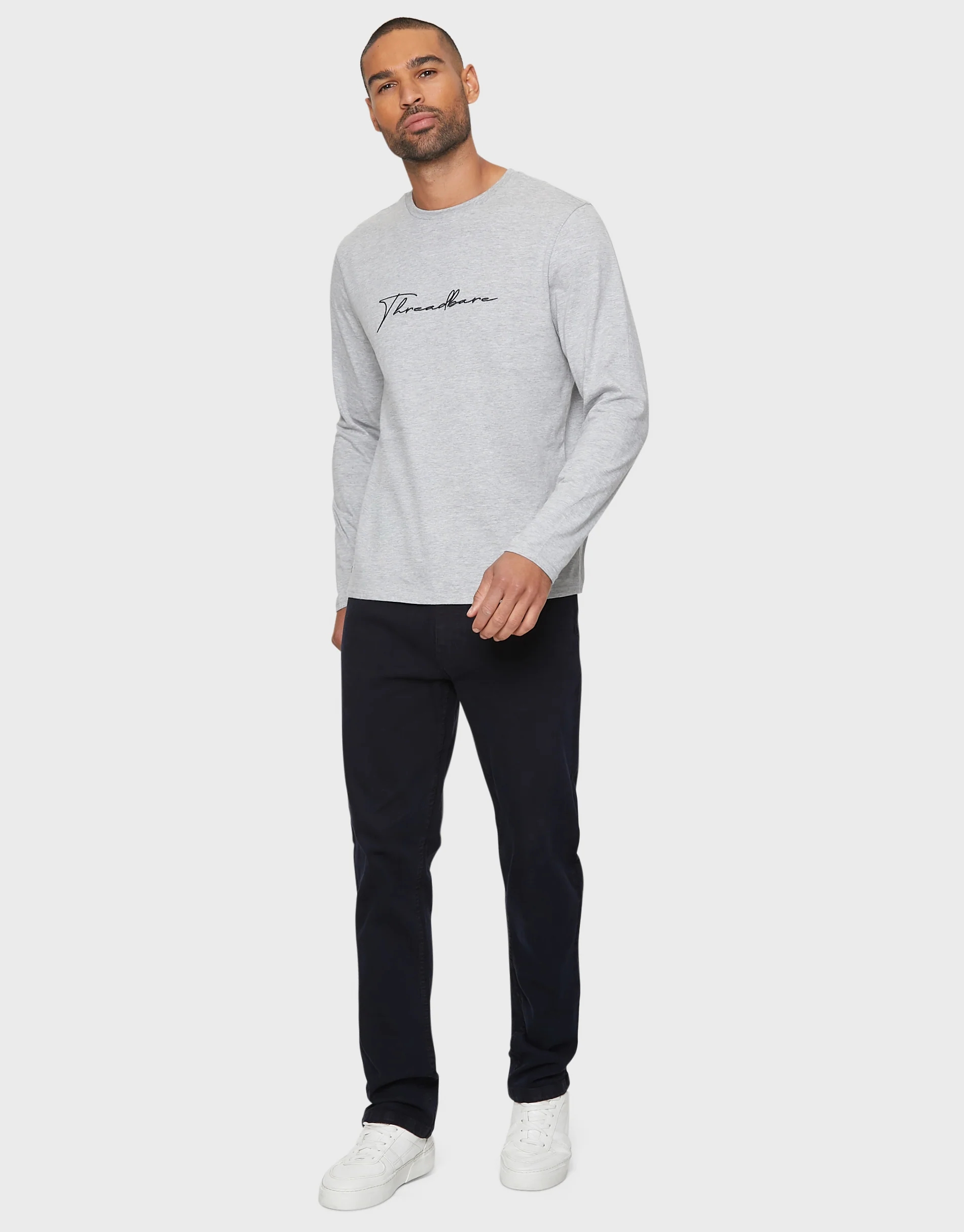 Slim Fit Jeans in Blue Black - Image 3