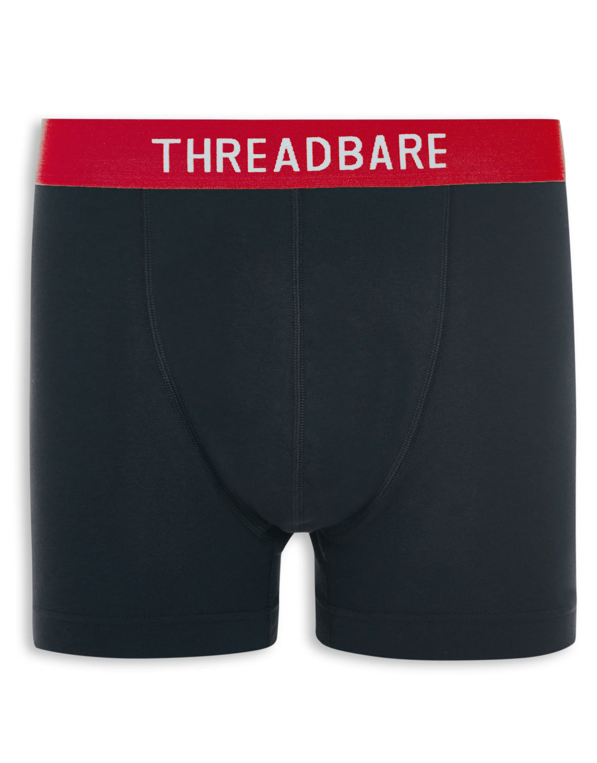 3 Pack Hipster Fit Boxer Shorts in Black - Image 2
