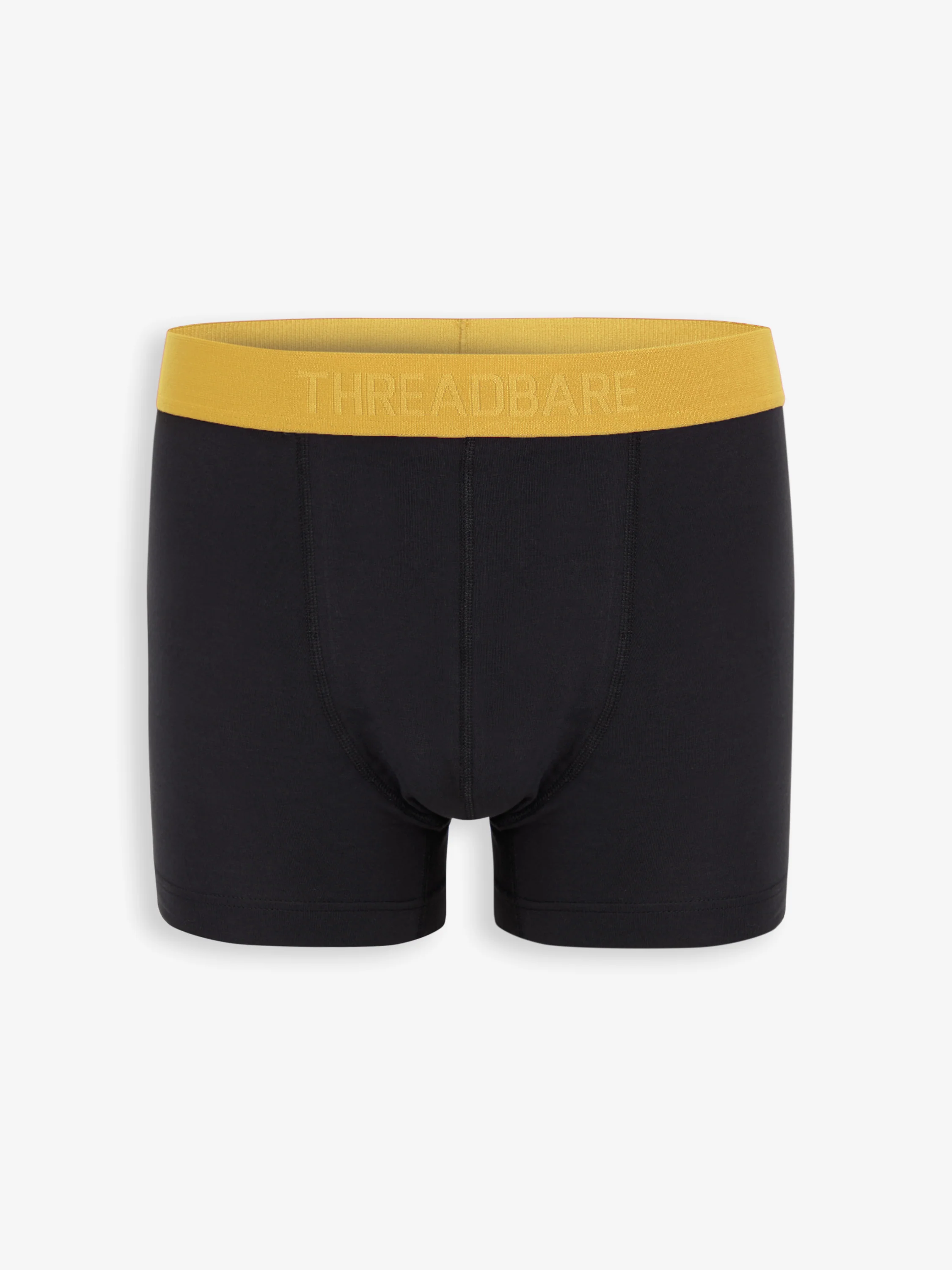 5 Pack Contrast Hipster Fit Boxer Shorts in Black - Image 5