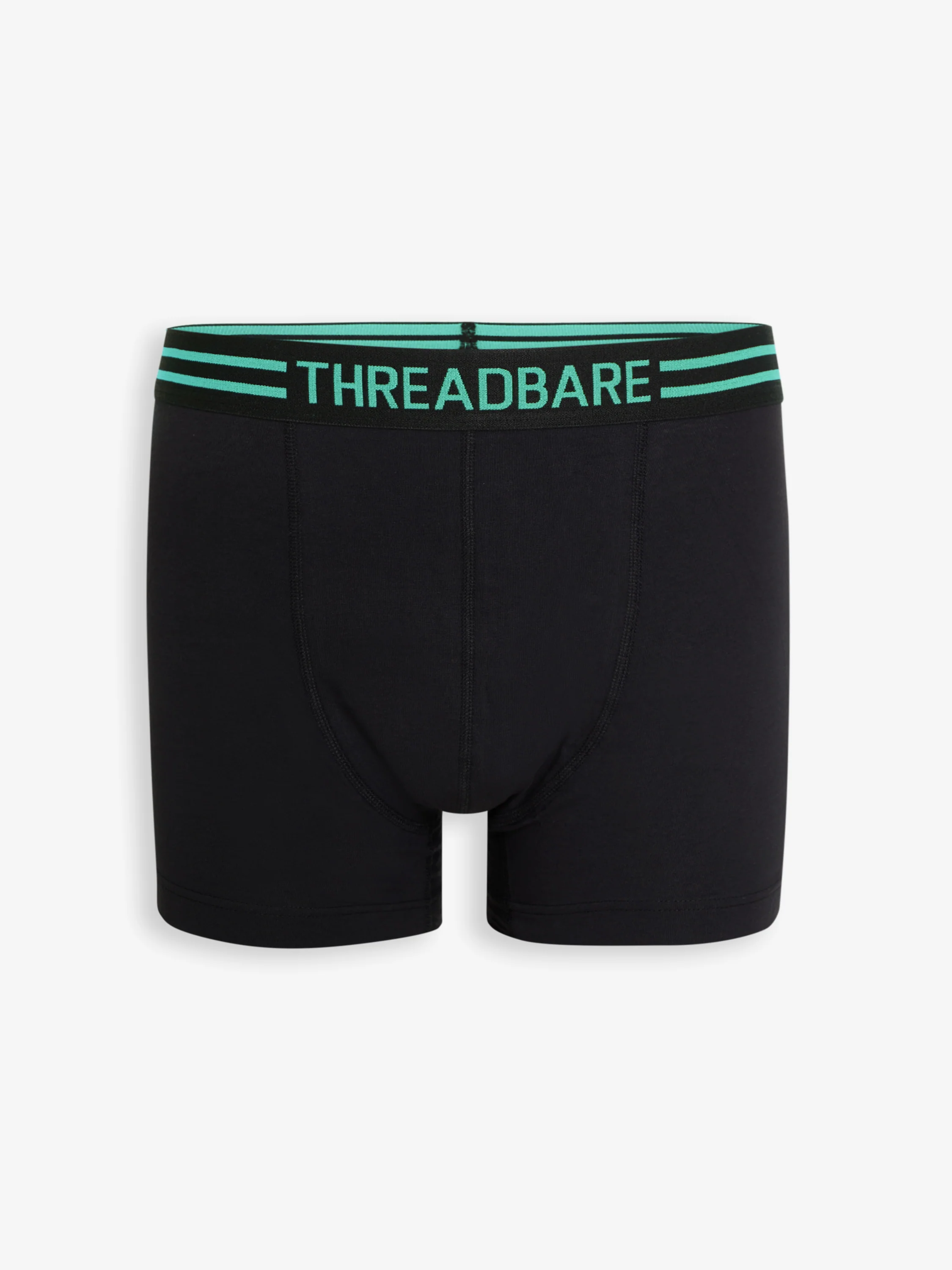 3 Pack Hipster Fit Boxer Shorts in Black - Image 4