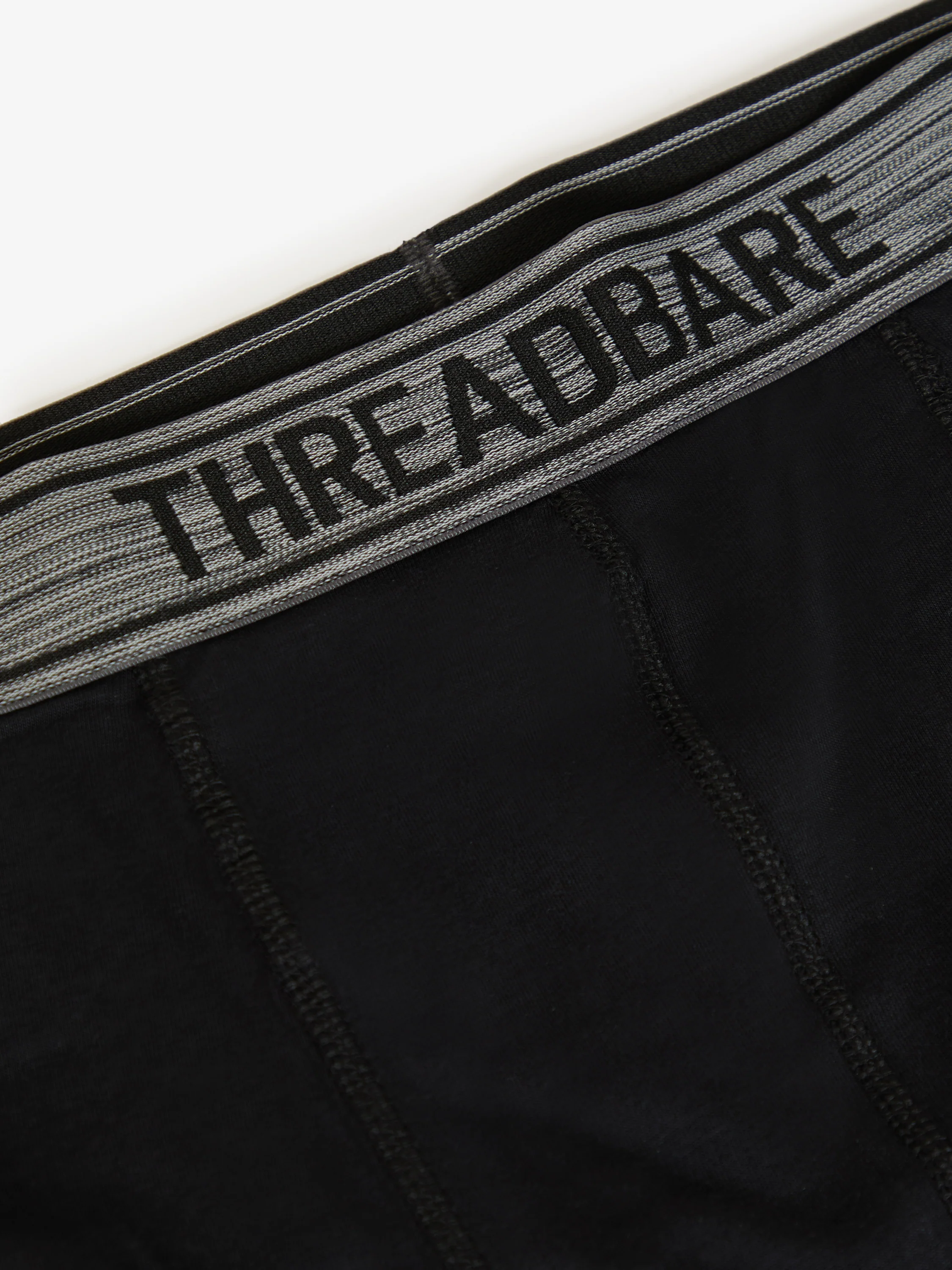 3 Pack Hipster Fit Boxer Shorts in Black - Image 3