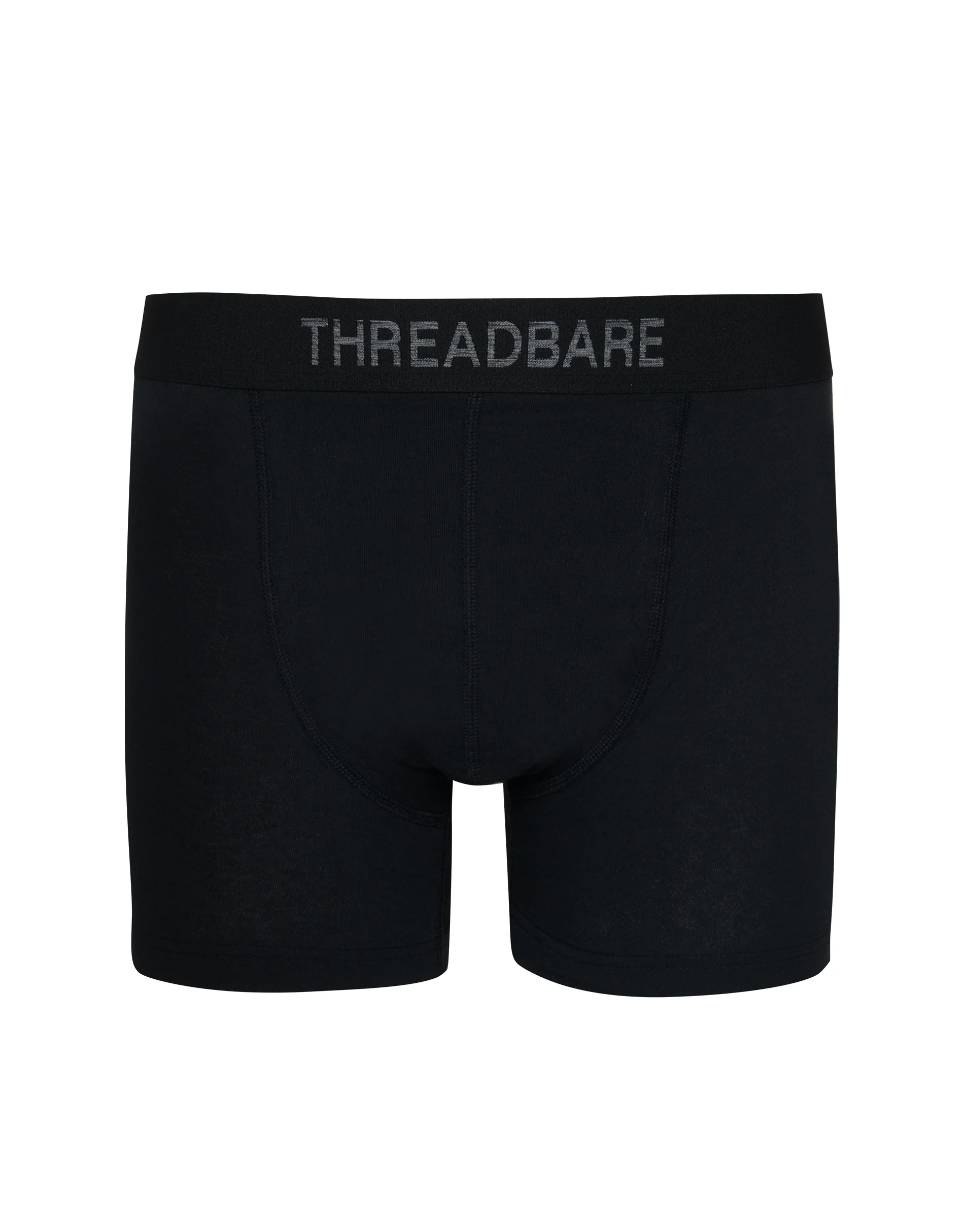5 Pack Hipster Fit Boxer Shorts in Black - Image 2