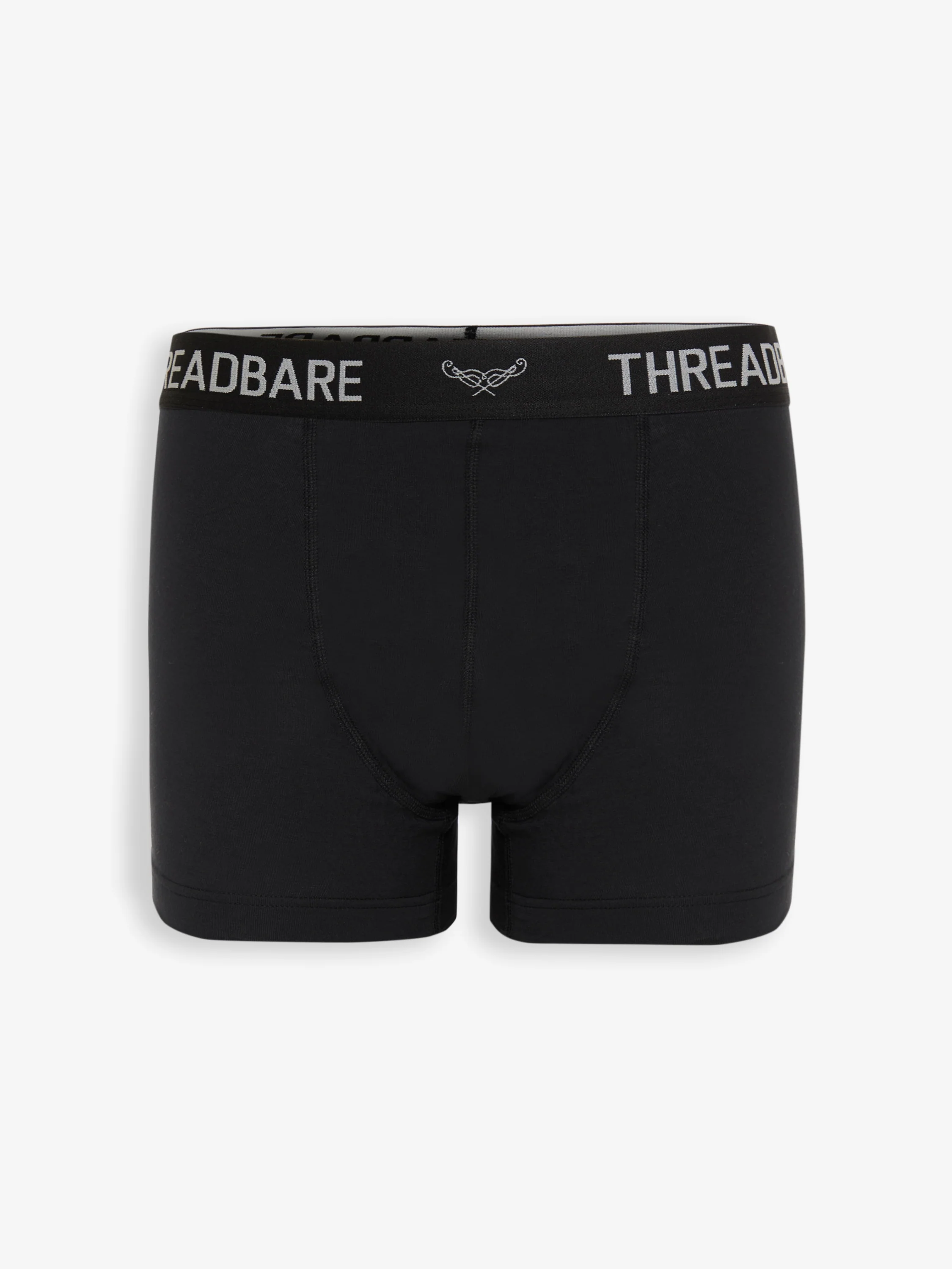 5 Pack Hipster Fit Boxer Shorts in Black - Image 3