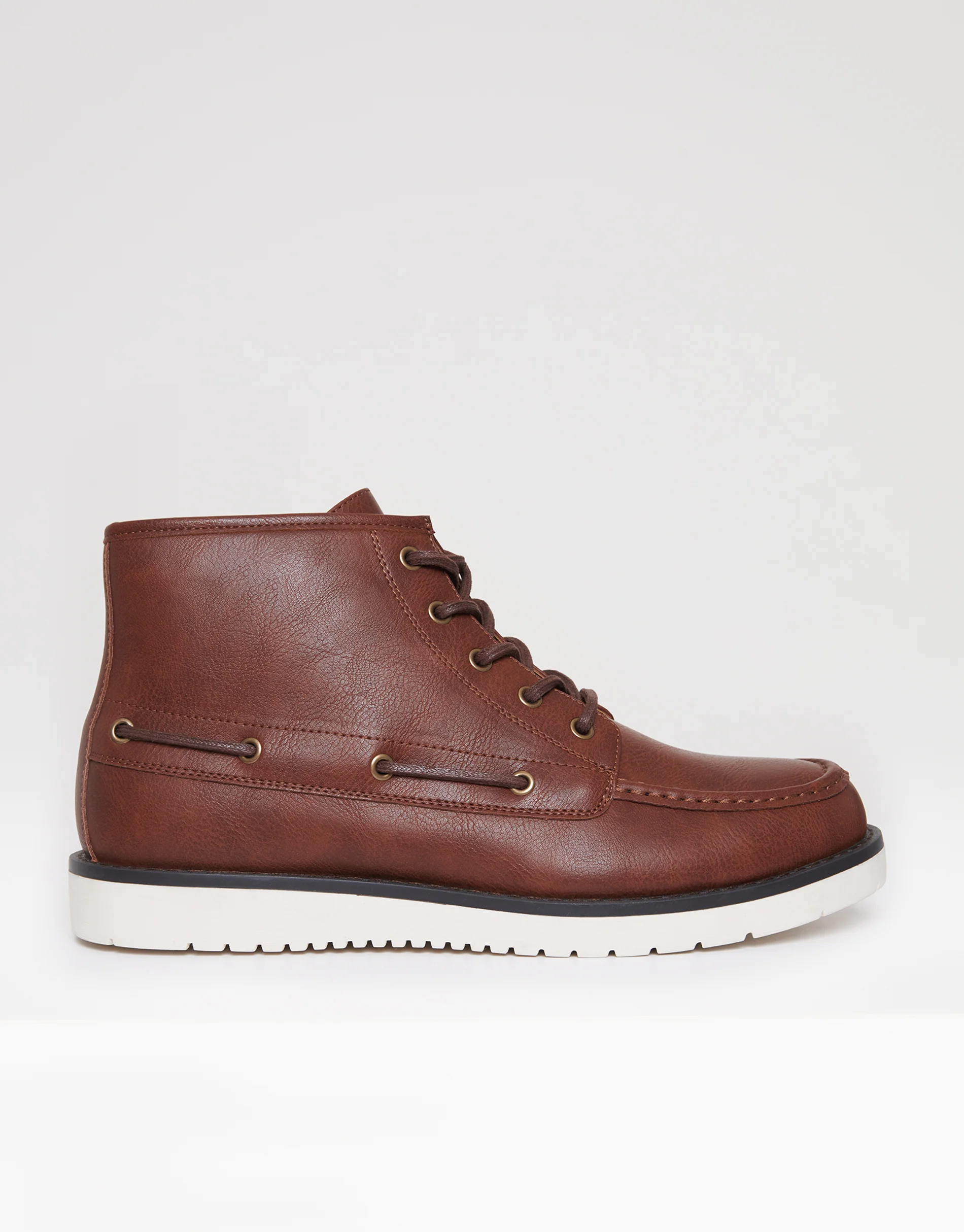 Moccasin Boots in Brown