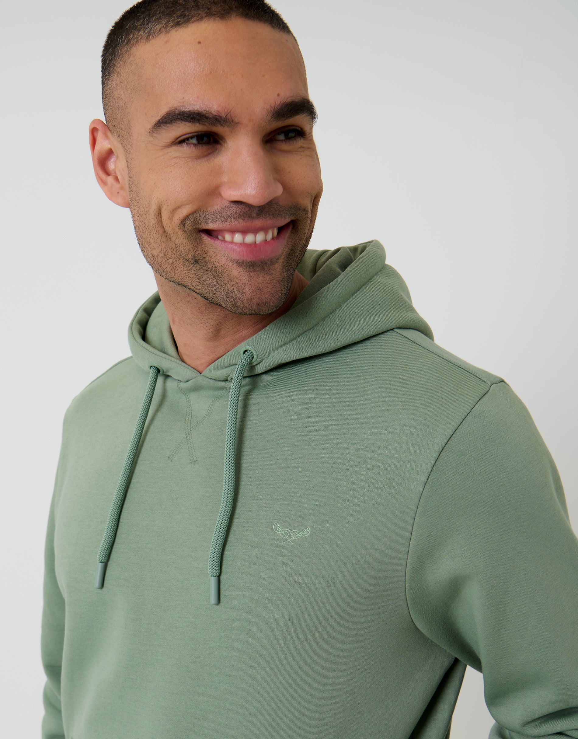 Overhead Hoodie in Green - Image 4