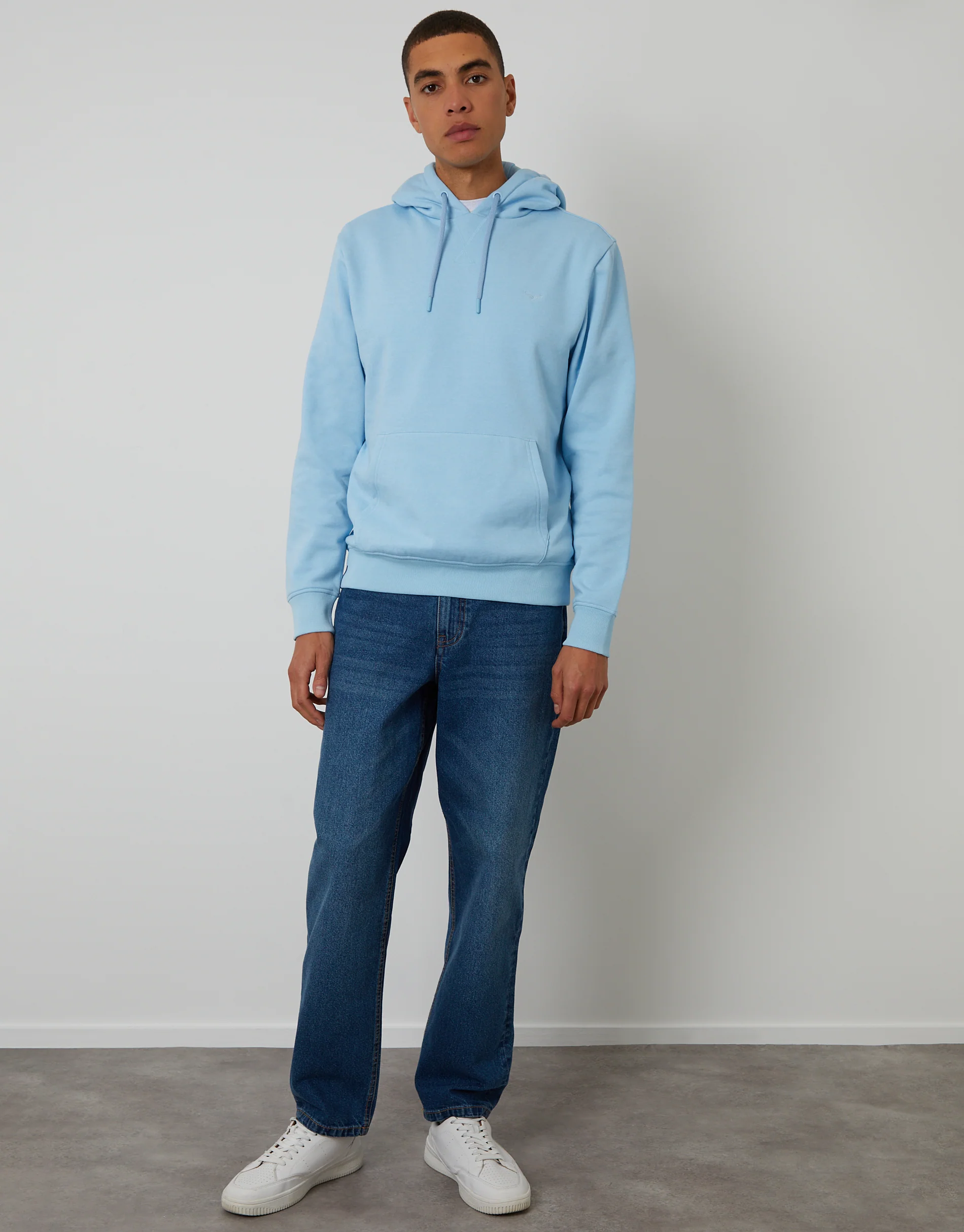 Overhead Hoodie in Light Blue - Image 3