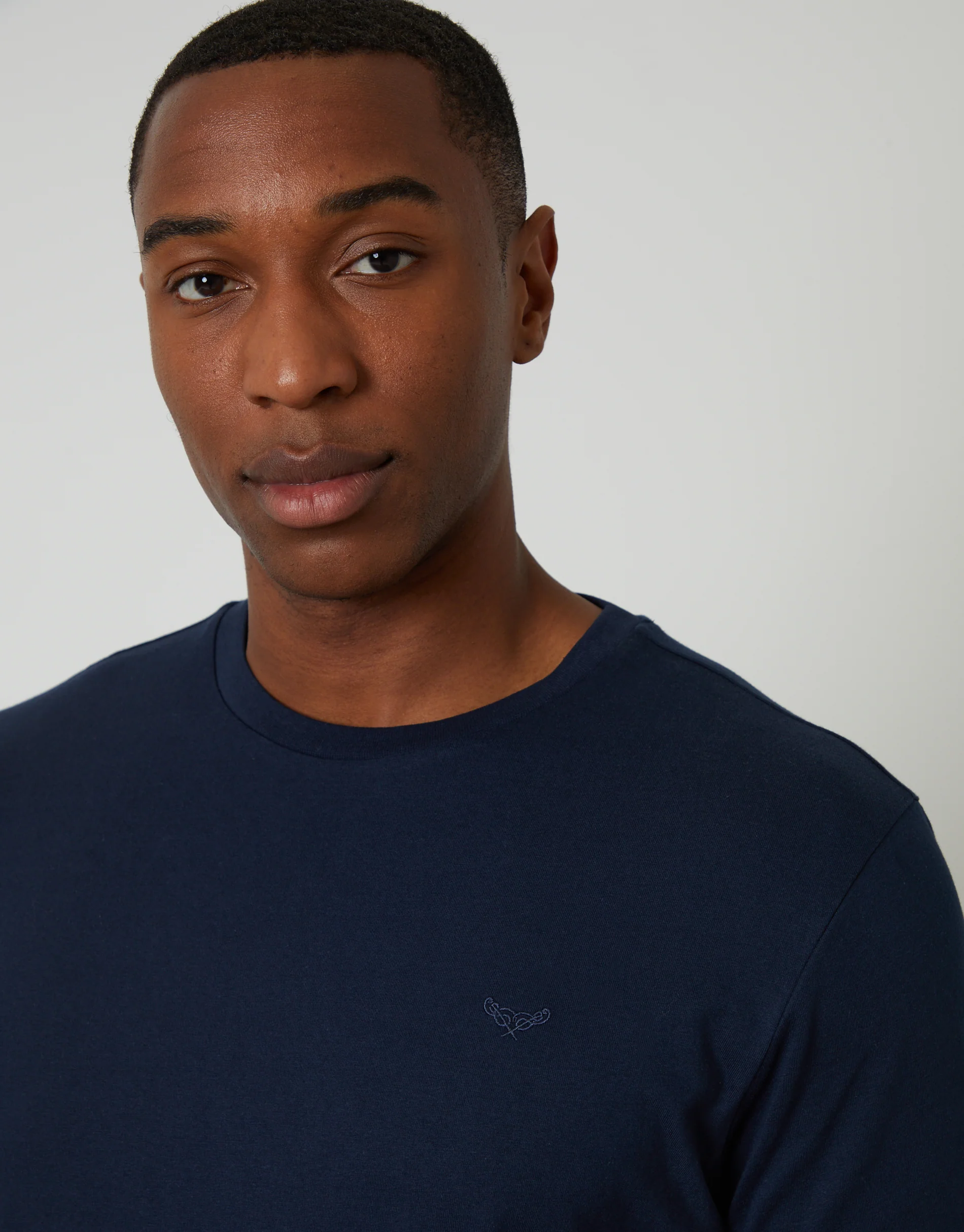 Pyjama Set in Navy Check - Image 4