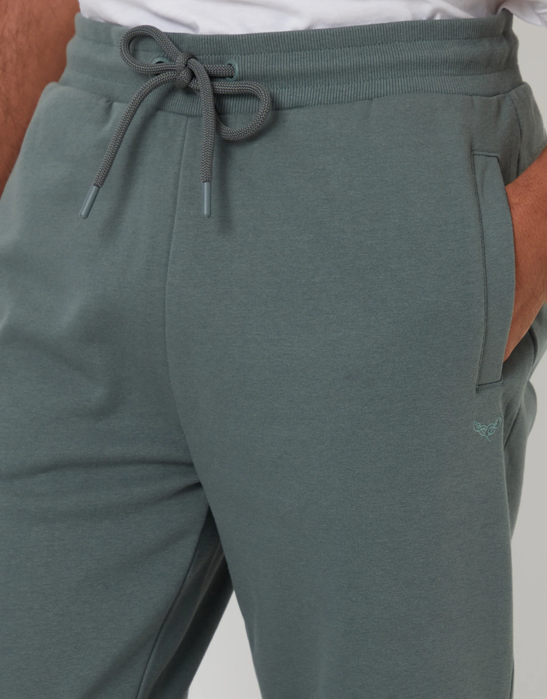 Regular Fit Joggers in Petrol Blue - Image 4