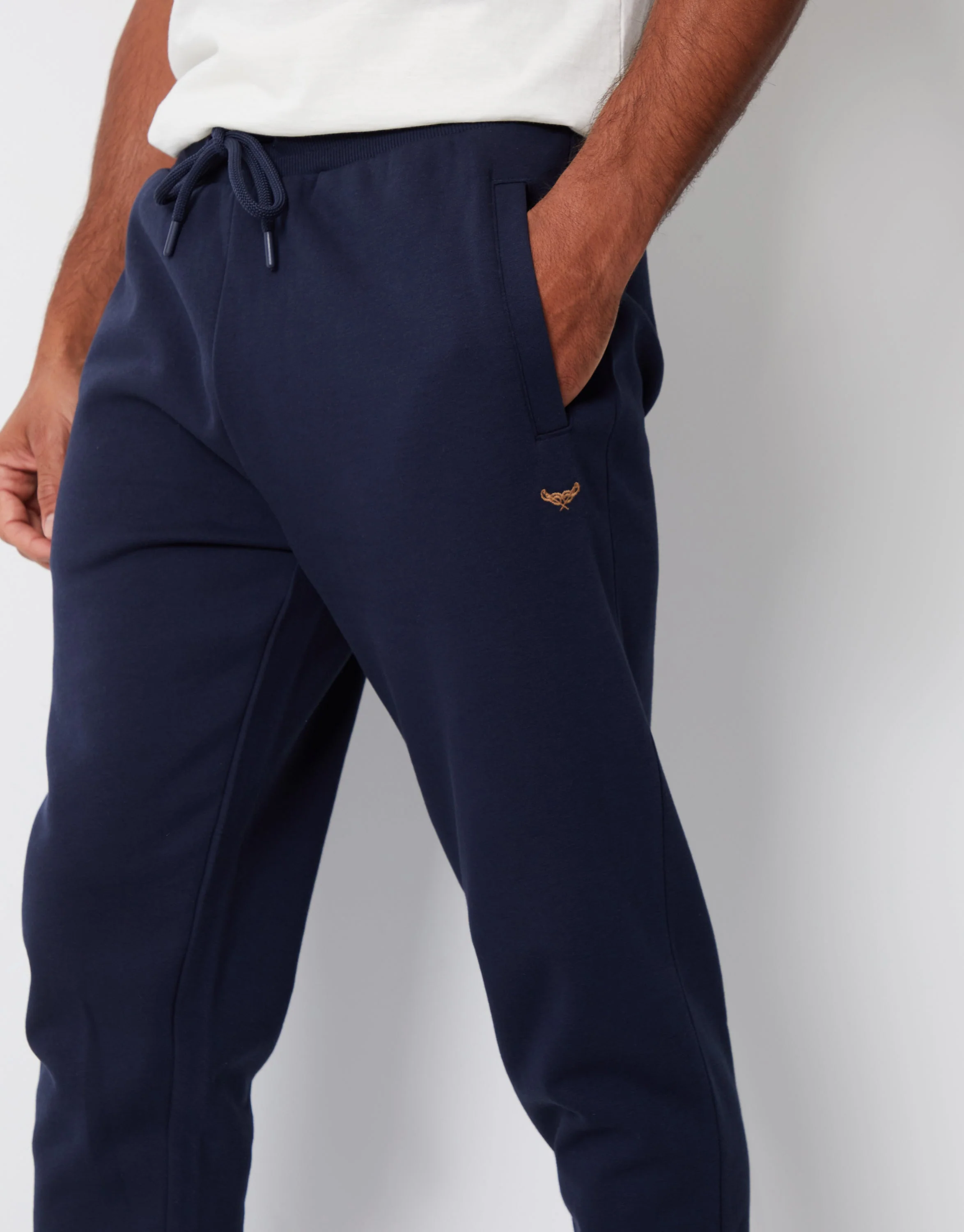 Regular Fit Joggers in Navy - Image 4