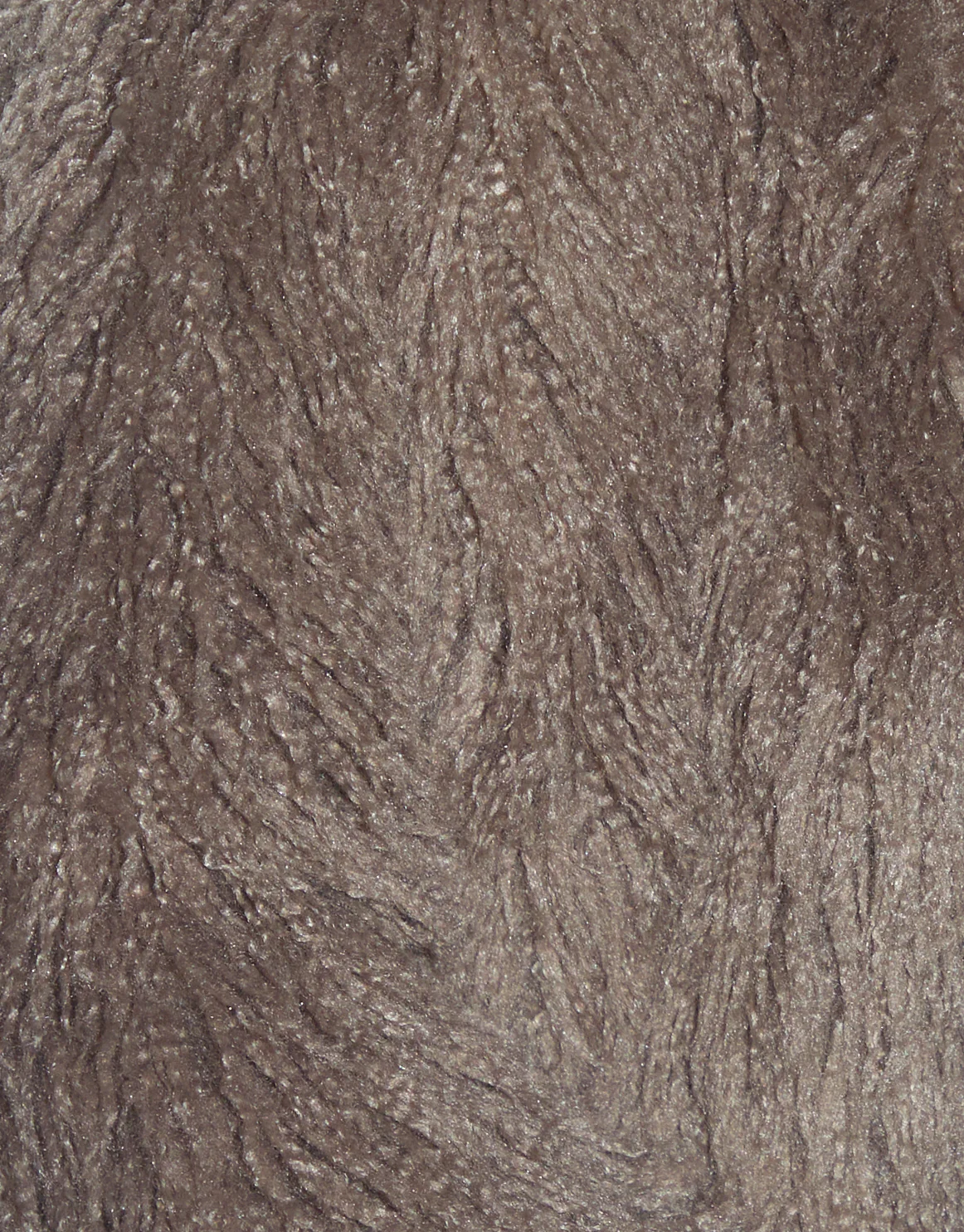 Mongolian Faux Fur Coat in Mushroom - Image 5